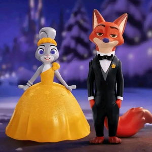 탑토이 디즈니 주토피아 닉 주디 드레스 피규어 세트 이미지