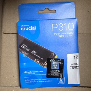 마이크론 Crucial P310 M.2 NVMe(1TB) 새제품