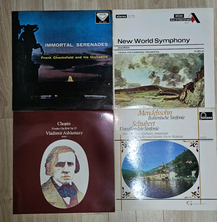 클래식 LP 8장 일괄 (성음)--1