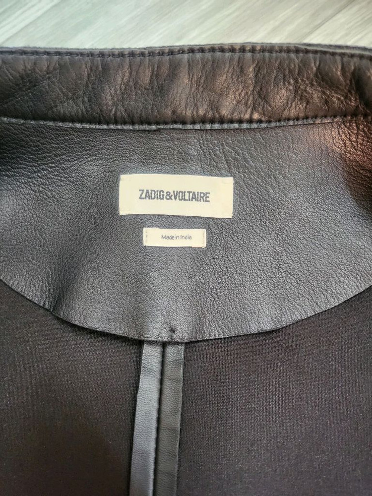 쟈딕앤볼테르양가죽자켓S(반가슴44)상태최상 택포99000--3