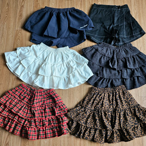 여아옷 140호 치마바지 6벌 일괄