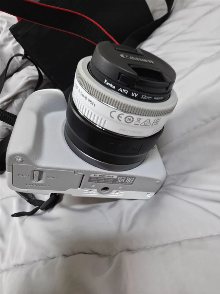 캐논 EOS R50 화이트 + 렌즈 3개 포함 이미지