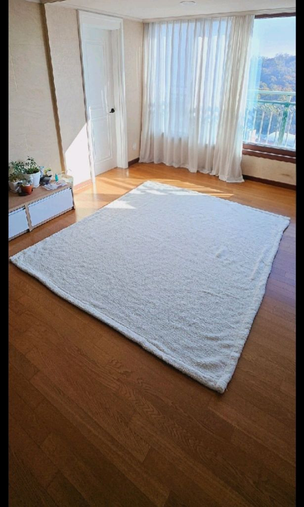 (새상품) 초특대형 극세사 꽈배기담요--1