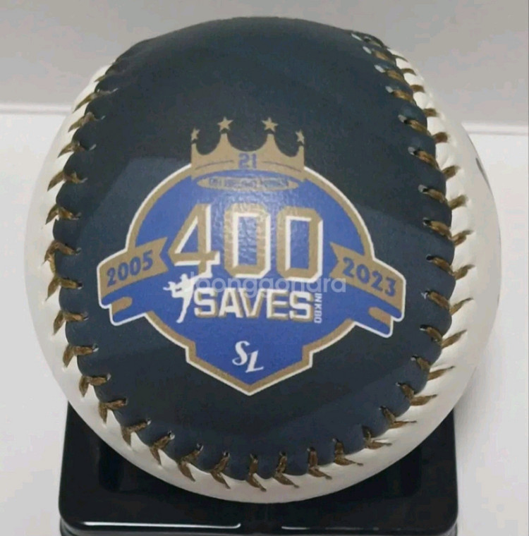 오승환 삼성 400세이브 기념구 싸인볼 이미지