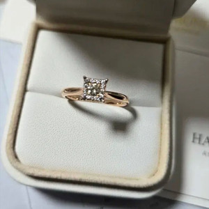 14k 다이아 1부 반지