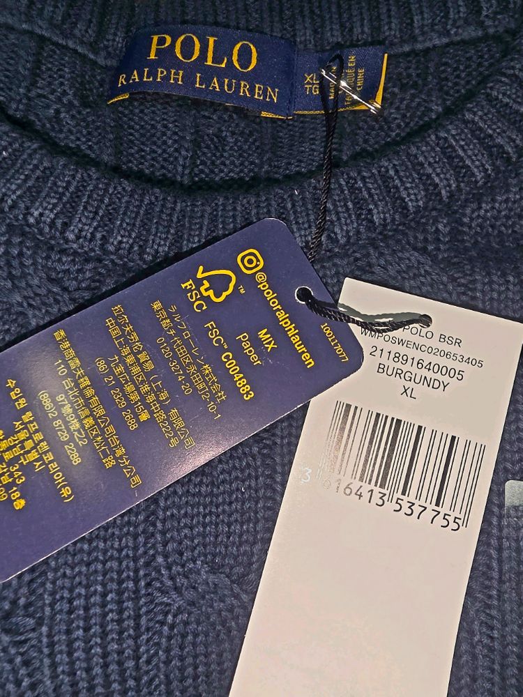 폴로 랄프로렌 케이블 니트 스웨터--2