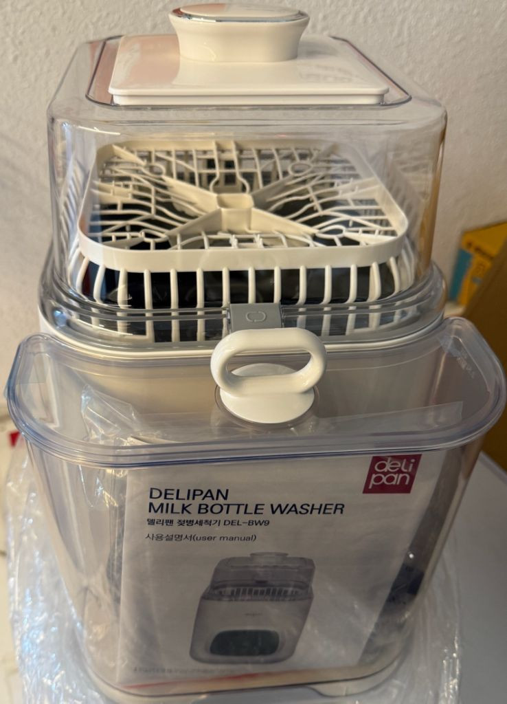 델리팬 올인원 젖병 소독기, 세척기 DEL- BW9, 미사용품--2