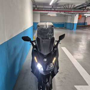 SYM 크루심125 오디오 튜닝 내관정비완 팝니다 오토바이 블랙 스쿠터 이미지