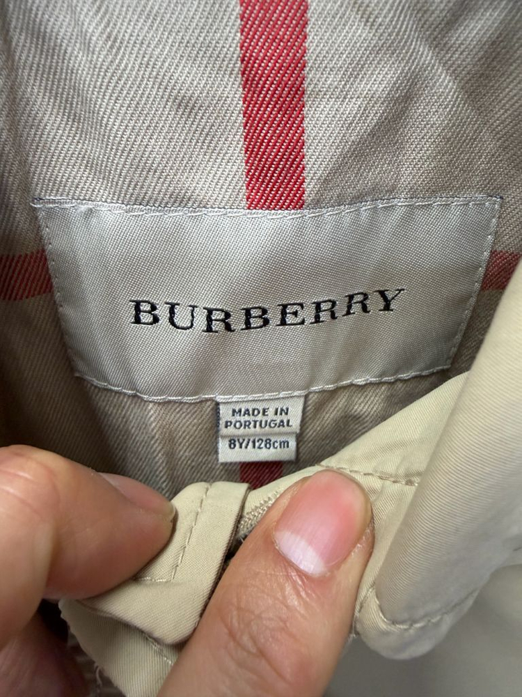 정품) 버버리 키즈 베이지 자켓 8Y--6