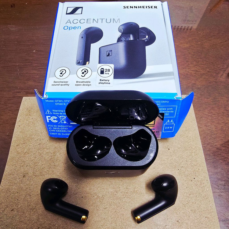 독일 젠하이저 액센텀 오픈형 블루투스 이어폰 풀박스 ACCENTUM--1