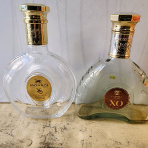 인테리어소품 XO 술병 빈병 2개