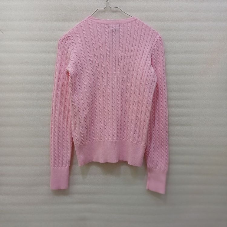 폴로 케이블 니트 가디건 아동 걸즈 L 여성 XS 핑크 훌륭 사랑봉봉--1