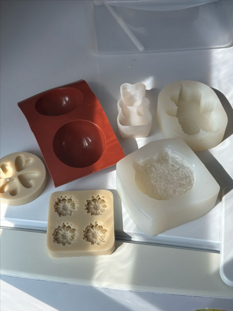 캔들 제작 재료 세트 일괄(몰드 등등 모두 포함) 이미지