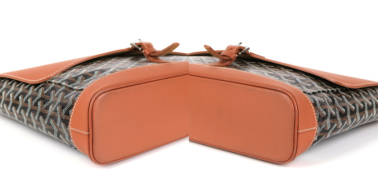 [중고명품다올] 고야드 시타딘 메신저 백 PM 블랙 탄 CITADIPMLTY01CL01P--6