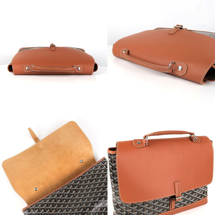 [중고명품다올] 고야드 시타딘 메신저 백 PM 블랙 탄 CITADIPMLTY01CL01P--7