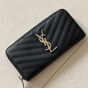 정품 생로랑 YSL 장지갑