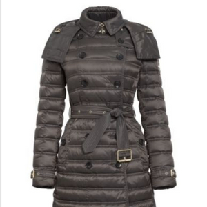 버버리 체스터포드 미드그레이 패딩 xs 이미지