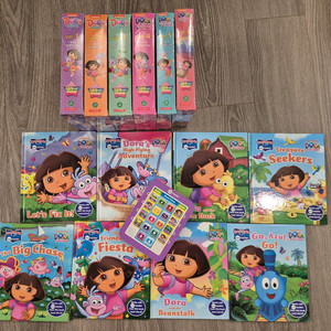 새상품 도라 익스플로러 1~6집, DVD일괄, 스토리 리더 세트, 잠수네,엄마표 영어,하은맘 이미지