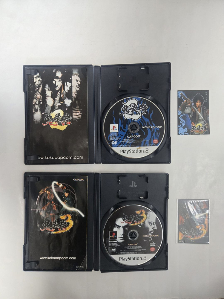 PS2 귀무자2편, 2편, 베르세르크 일괄 판매합니다. 이미지