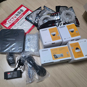 코멕스 CCTV 카메라+녹화기 세트
