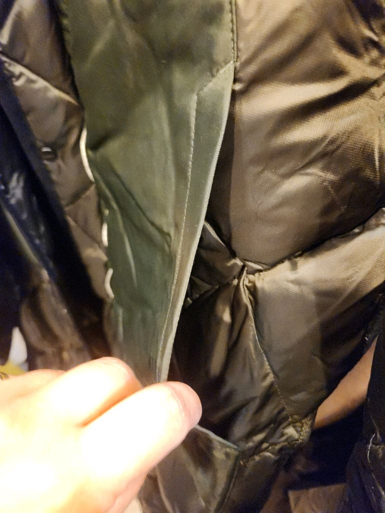 지오지아 퀼팅 롱패딩 이미지