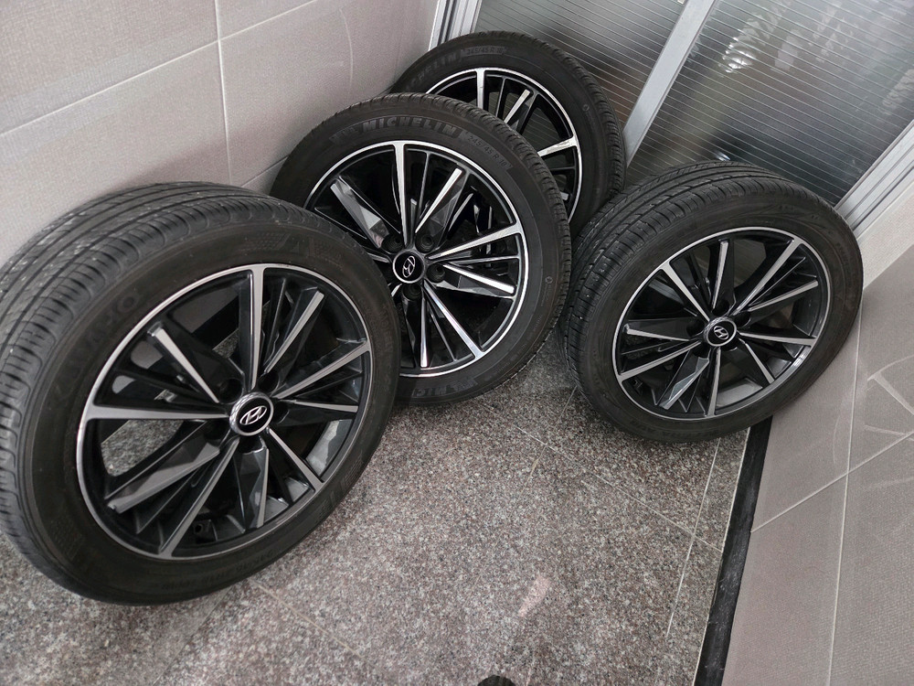 더뉴그랜져르블랑 18인치 휠타이어--6