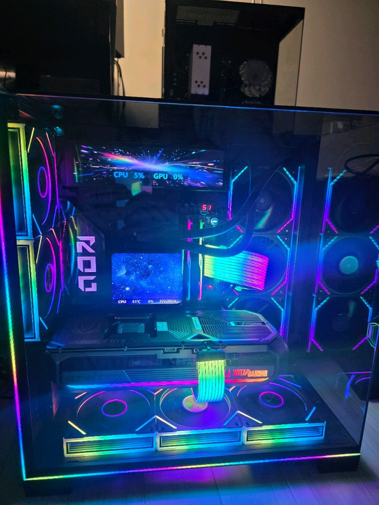 라이젠9 9950X3D X870E HERO 5090 익스트림 최고사양 감성본체 급매--7