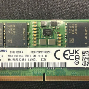 삼성램 DDR5 16GB 5600mhz SODIMM 메모리 노트북용 이미지