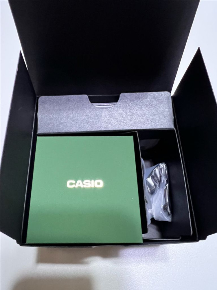 새상품) 카시오시계 지샥 50주년 풀메탈 스틸 링워치--1