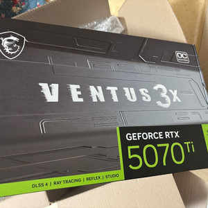 rtx5070ti 벤투스 미개봉