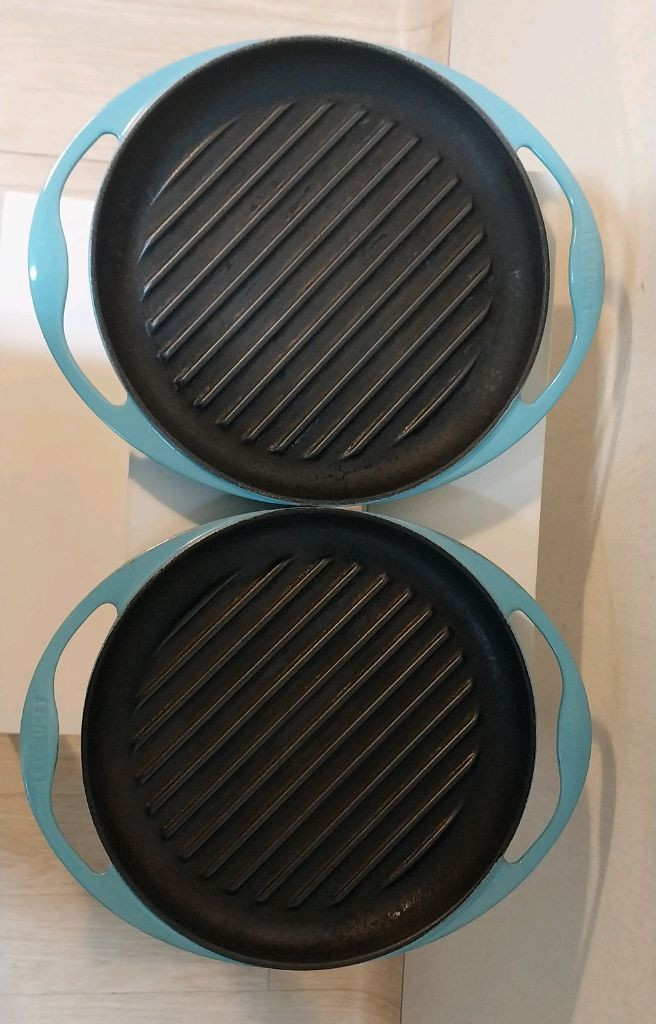 (중고)르크루제 스테이크 그릴팝니다.(2종)--1