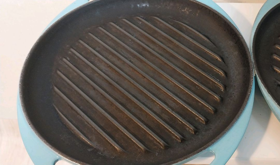 (중고)르크루제 스테이크 그릴팝니다.(2종)--2