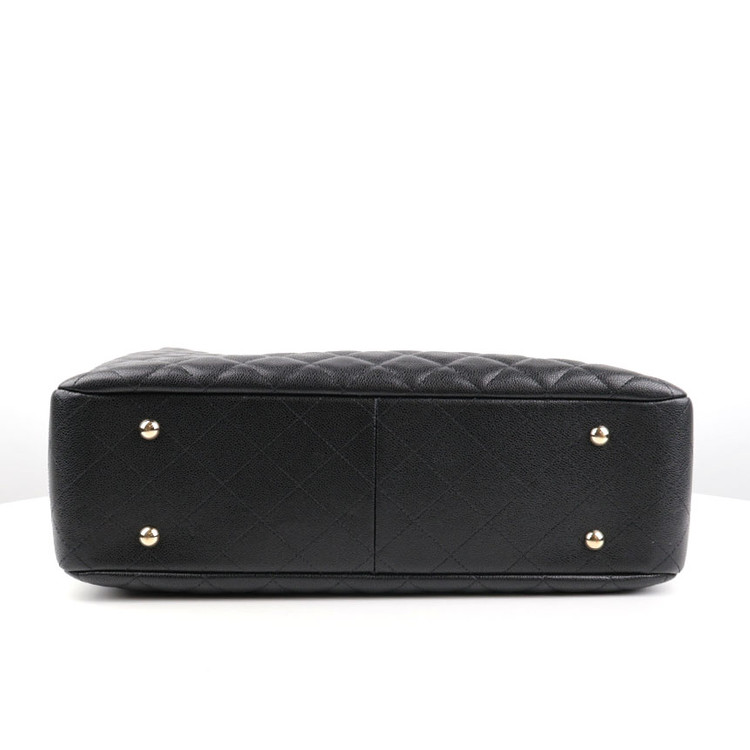 [중고명품다올] 샤넬 클래식 타임리스 캐비어 라지 쇼퍼백 블랙 내장칩 A91046--5