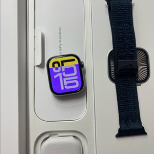 애플워치10티타늄 42mm 내추럴 SSS급