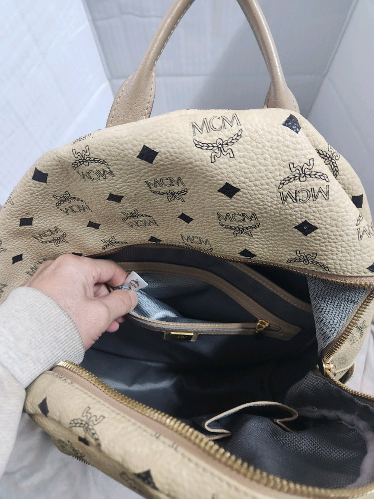 모노그램 백팩 엠씨엠--3