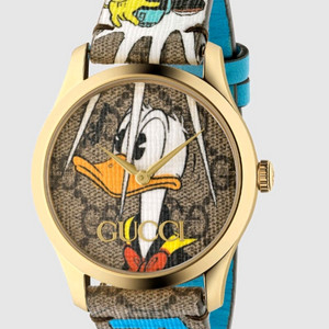 구찌 디즈니 콜라보 도널드 시계/남녀공용