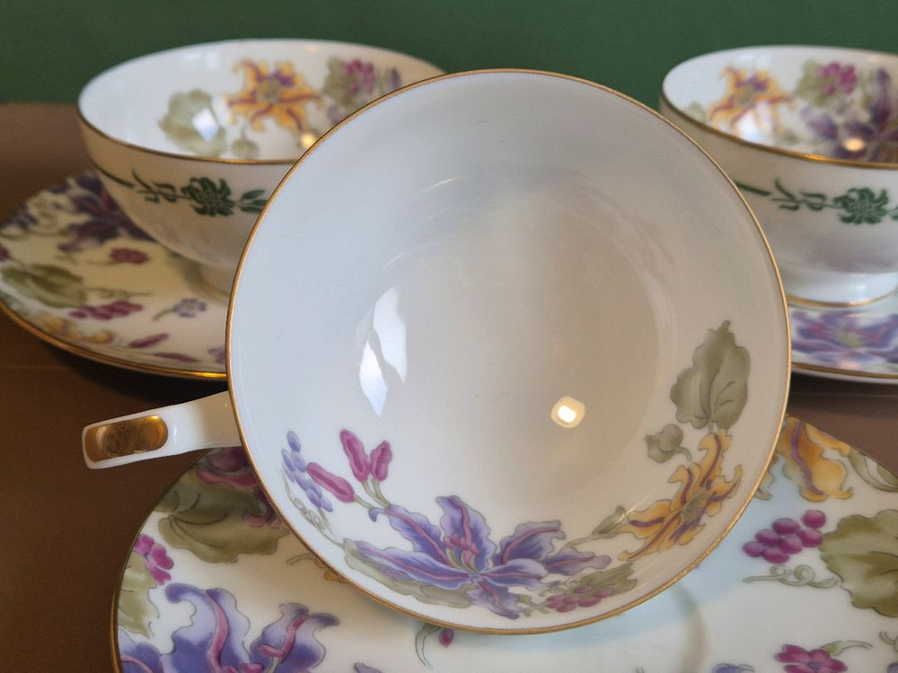 빈티지 제팬 나루미 홍차잔.1조 가격 이미지