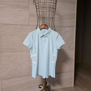 [90] 와이드앵글 플리츠 여성 골프 티셔츠 이미지