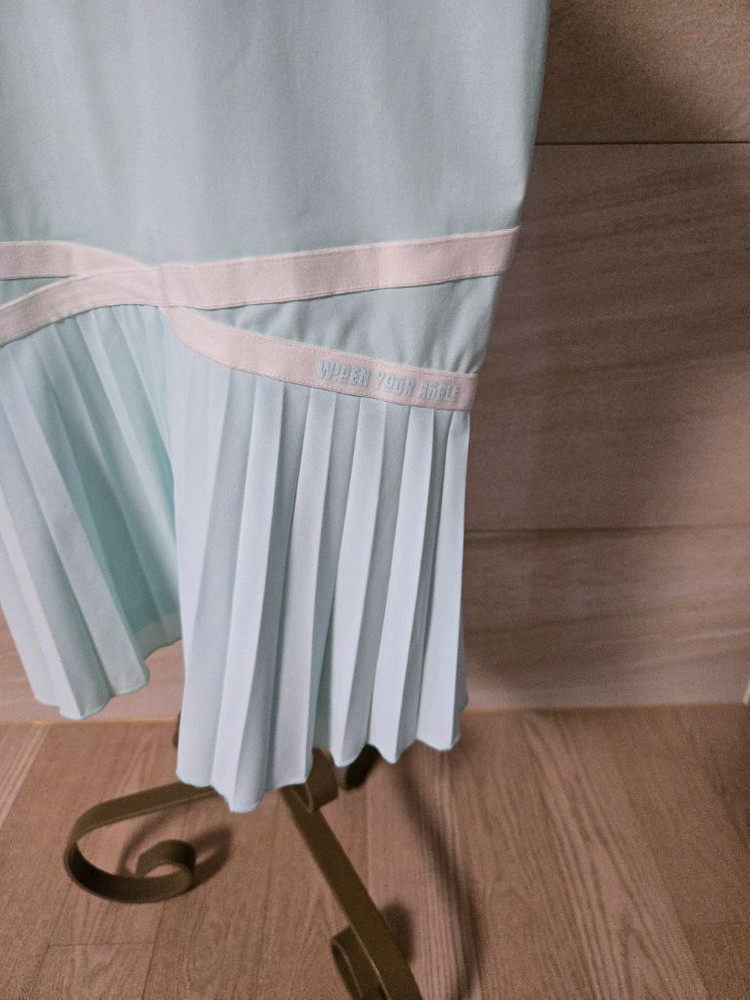 [90] 와이드앵글 플리츠 여성 골프 티셔츠 이미지