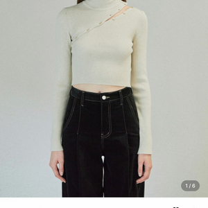 다이애그널 니트 새상품