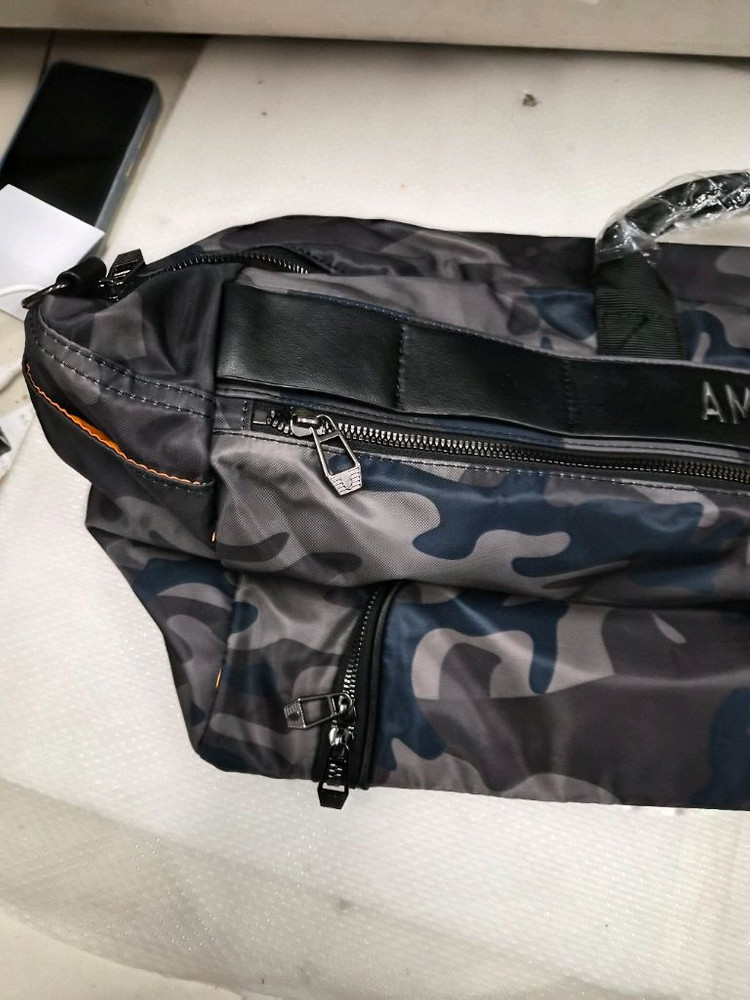 카모플라쥬 패턴 보스턴백 스타일 가방--6