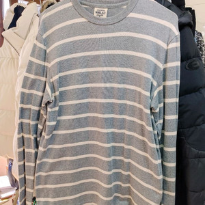 후아유 스트라이프 긴팔 티셔츠 이미지