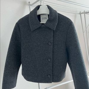 코스COS 울 블렌드 재킷(하프 코트) S사이즈