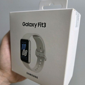 갤럭시핏3 실버(화이트) 미개봉 새제품