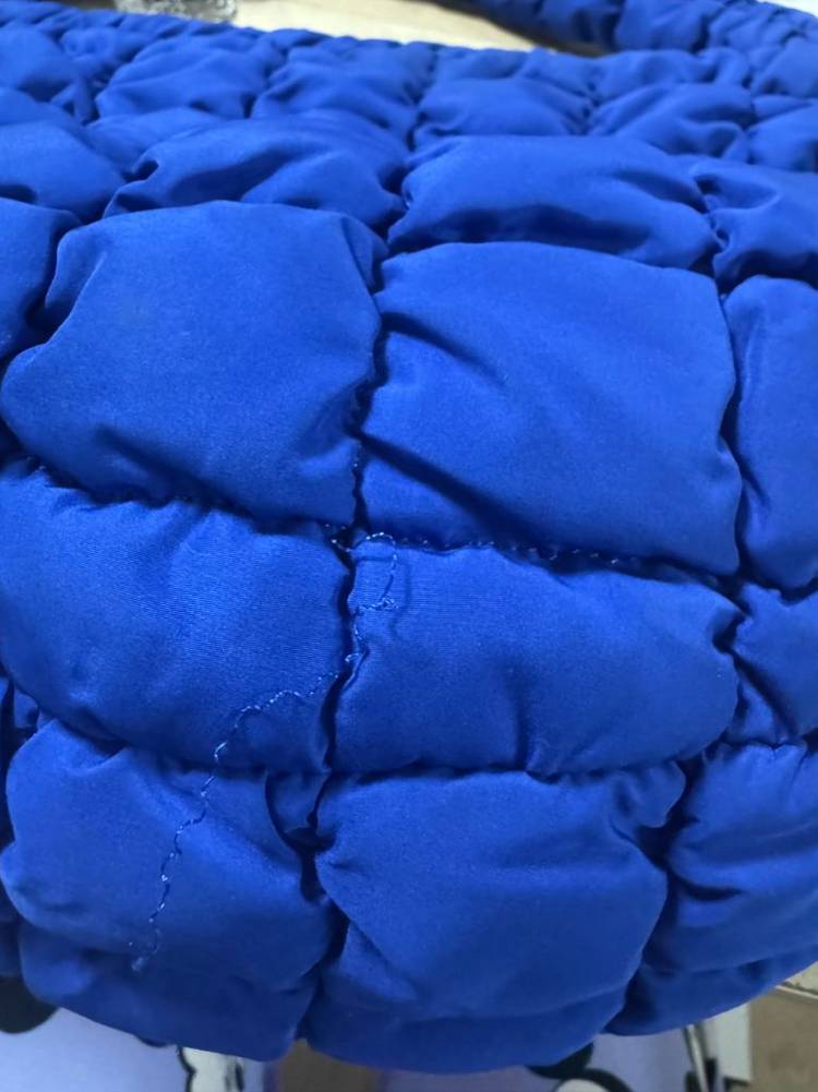 COS 코스 정품 퀼티드 미니백 블루 가방 이미지