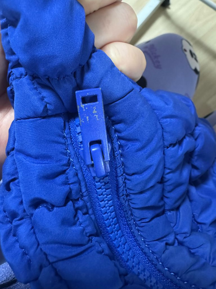 COS 코스 정품 퀼티드 미니백 블루 가방 이미지