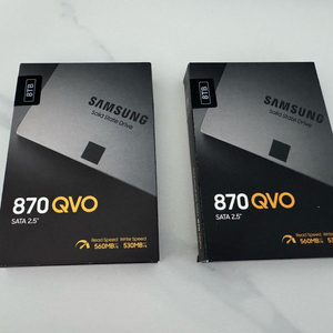 [국내 정품] 삼성전자 870 QVO 8TB 판매 합니다.