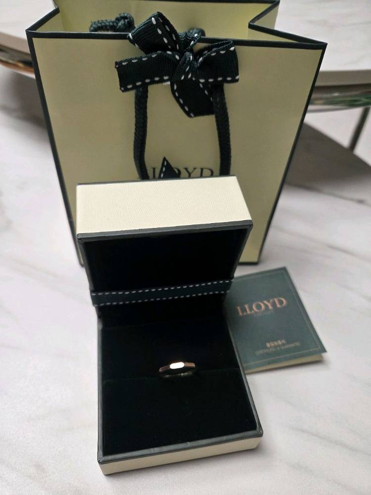 로이드 14k 핑크골드반지--1