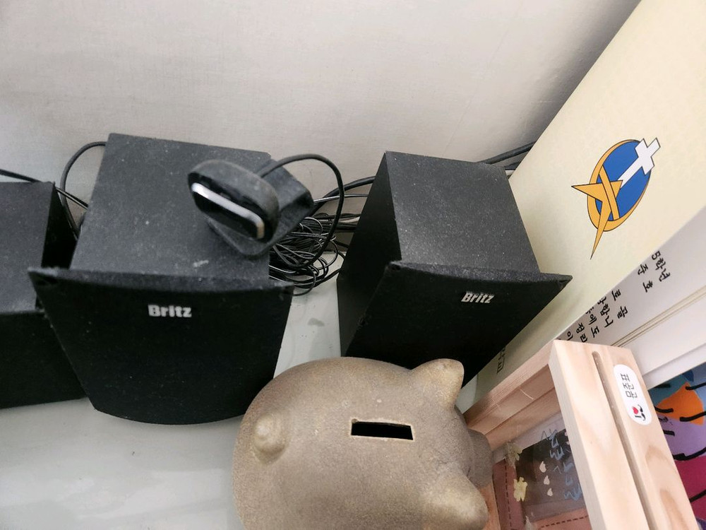 북쉘프 스피커 + 서브우퍼 세트--3