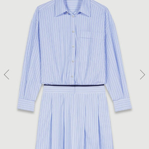 마쥬 Maje 스트라이프 셔츠 원피스